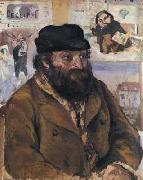 Camille Pissarro Portrait Paul Cezanne France oil painting artist